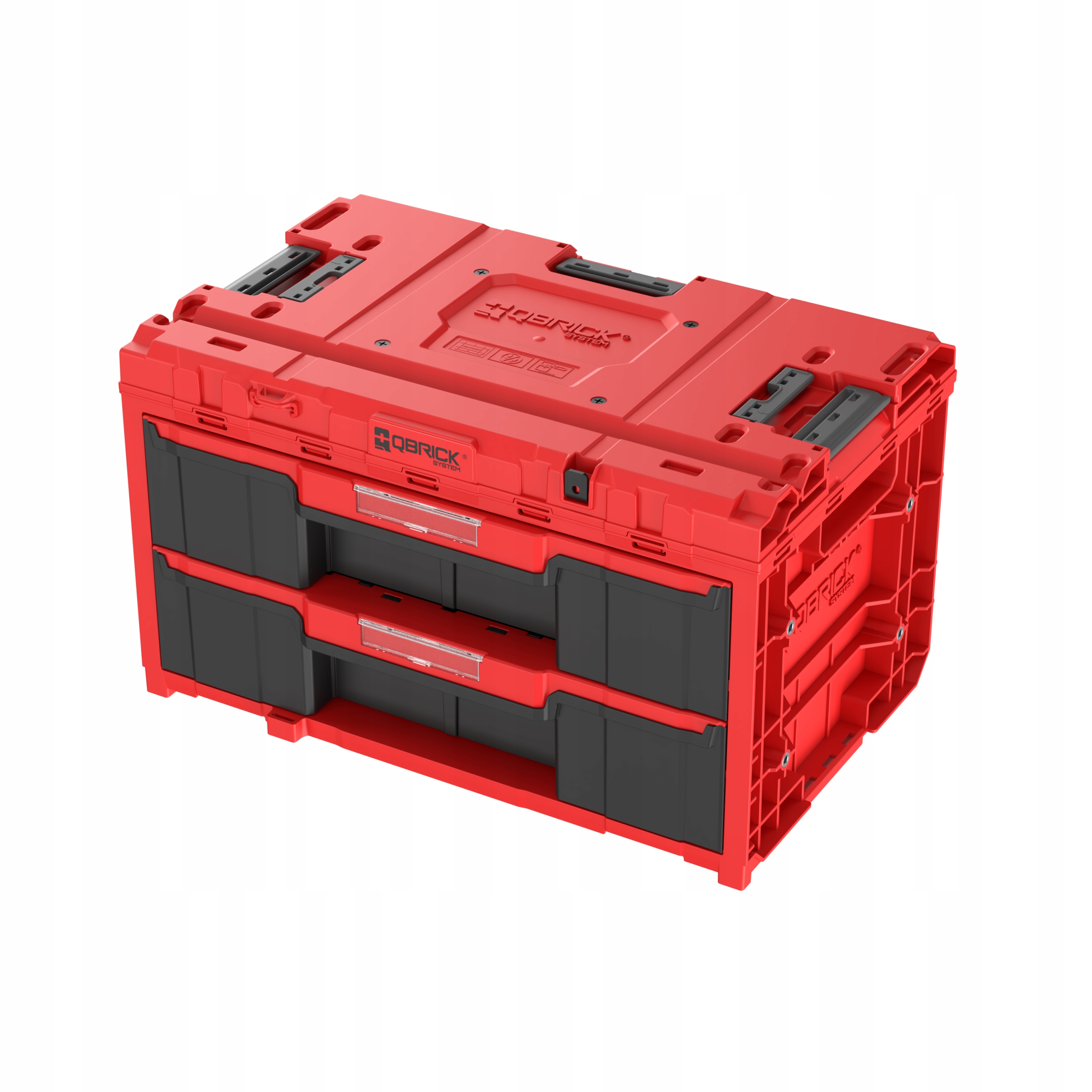 Skrzynka Qbrick System ONE Drawer 2 Toolbox 2.0 Red Ultra HD szuflady Marka Qbrick
