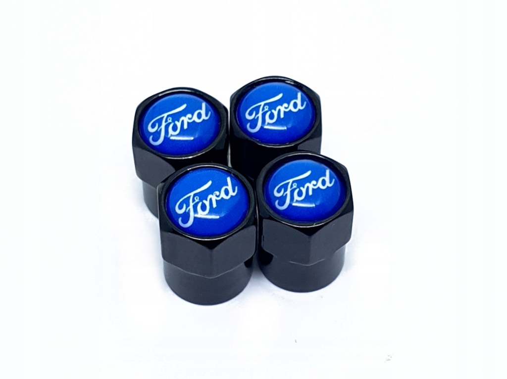 

Nakrętki na wentyle wentylki Ford black tuning