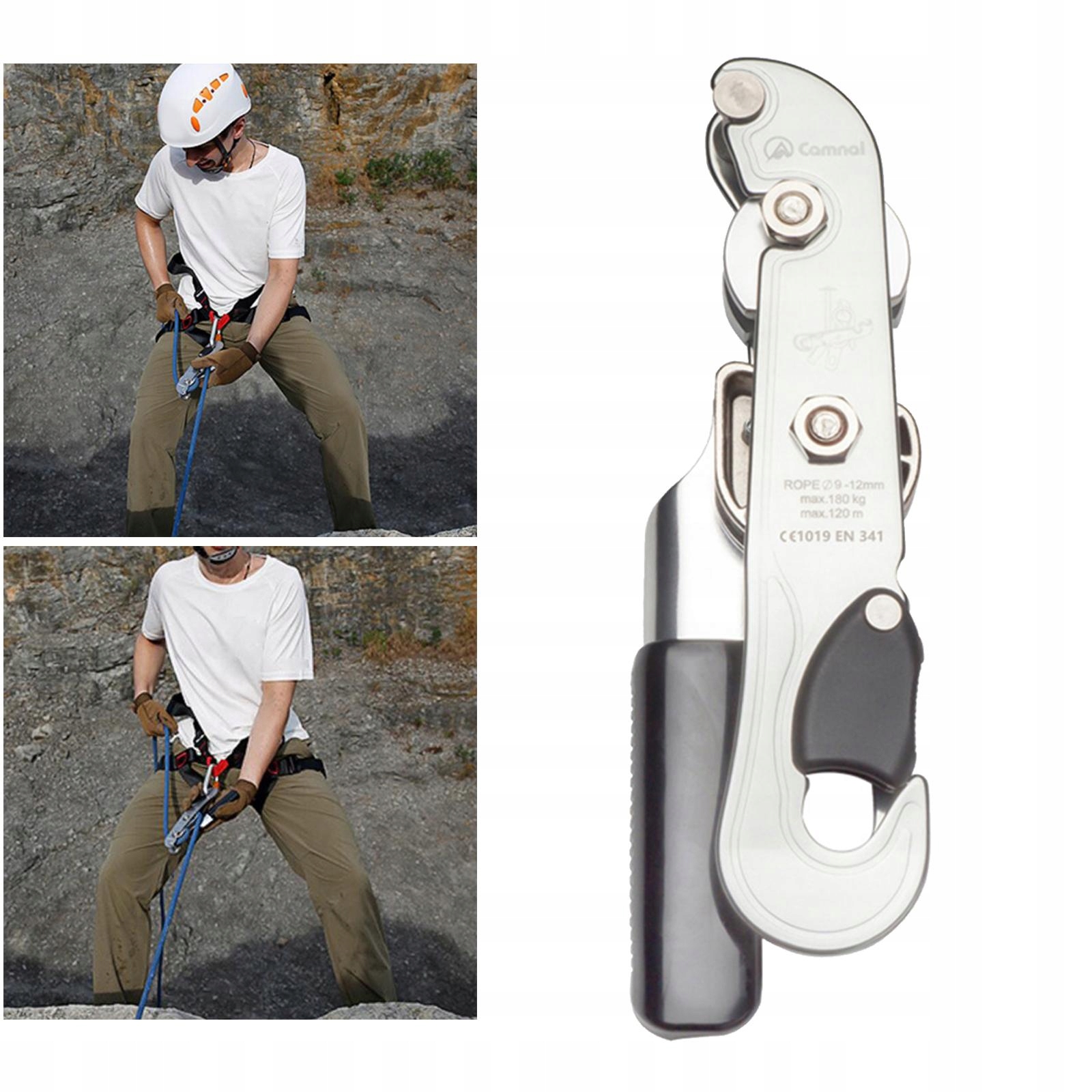 25KN Rock Climbing Descender Rappelling Sprzęt Model 3434653