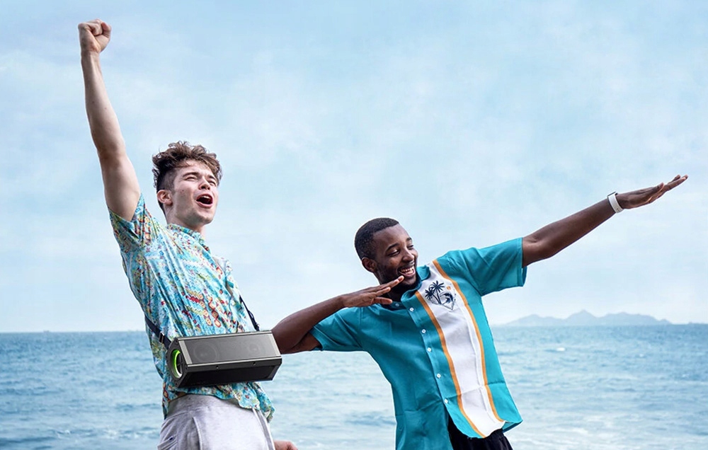 BLITZWOLF WODOODPORNY PRZENOŚNY GŁOŚNIK BLUETOOTH IPX5 120W 16000MAH USB SD Marka BlitzWolf