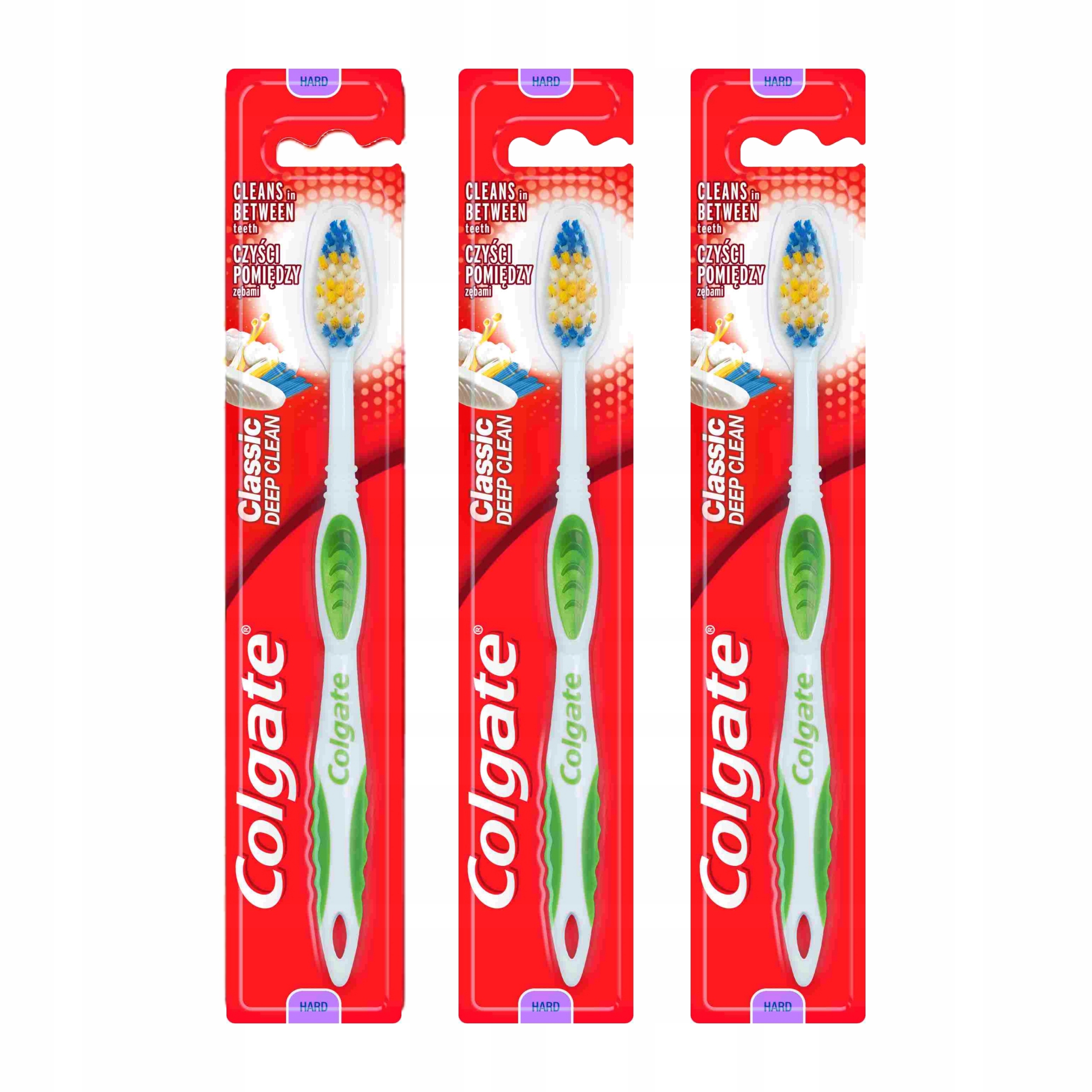 

Colgate Szczoteczka Do Zębów Twarda x 3 sztuki