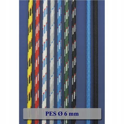 

Lina / Linka Żeglarska Poliestrowa Pes 6mm Fałowa