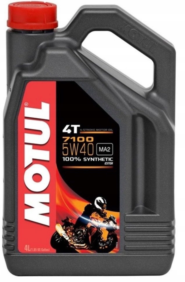Motorový Olej 5W-40 4L 7100 4T Motul Api Sg/sh/sj/sl/sm/sn Jaso MA2