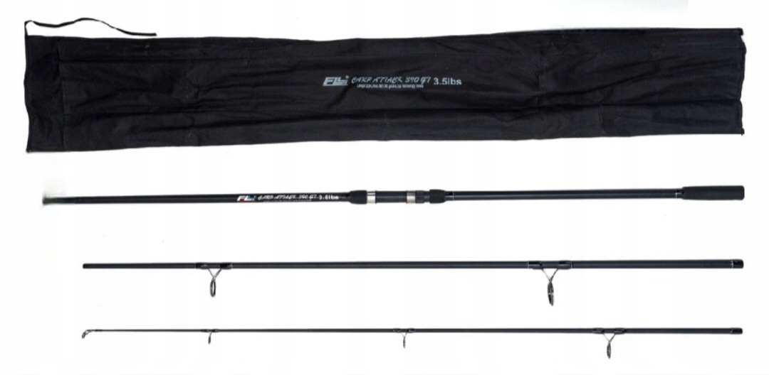 WĘDKA KARPIOWA KARPIÓWKA CARP ATTACK 3,5lbs 3,9m Marka FL
