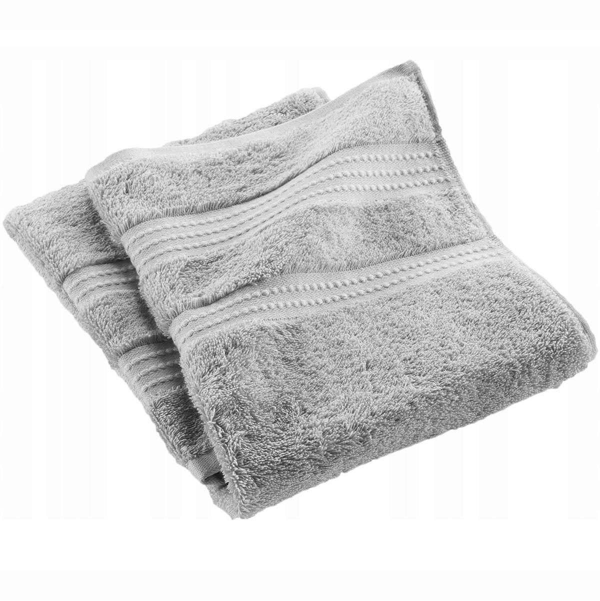 

Ręcznik Frotte 90 x 150 cm Bawełna Bio szary