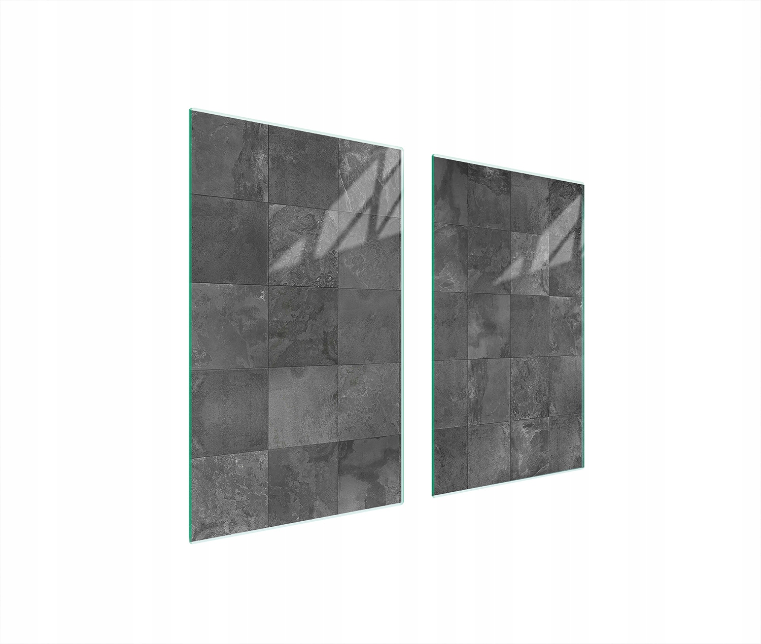 Ochranná Skleněná Deska Na Sporák 75x52 Šedá Tvrzené Sklo