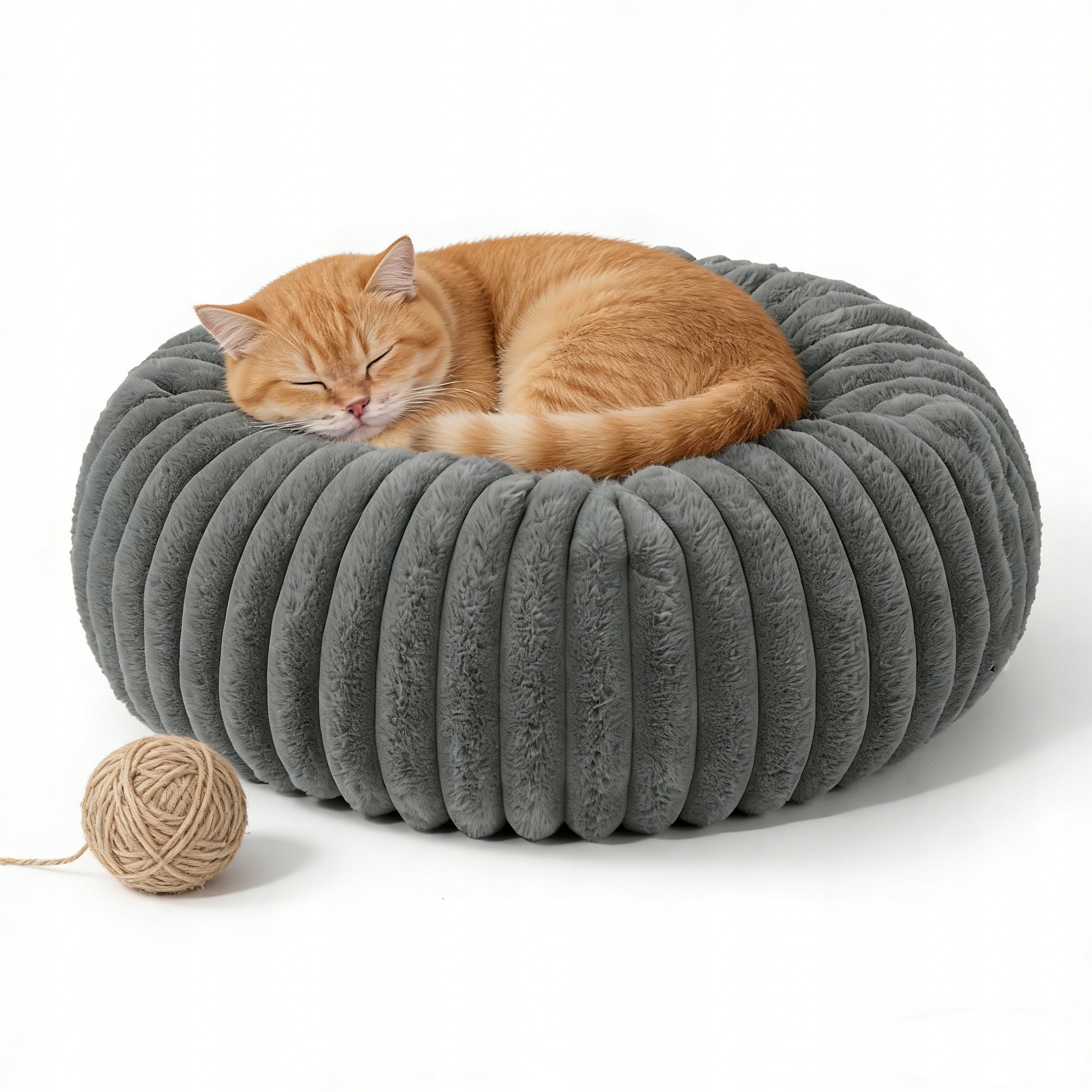 Levně Měkké Pelíšek Pro Zvířata Kulaté 50 CM Plyšové