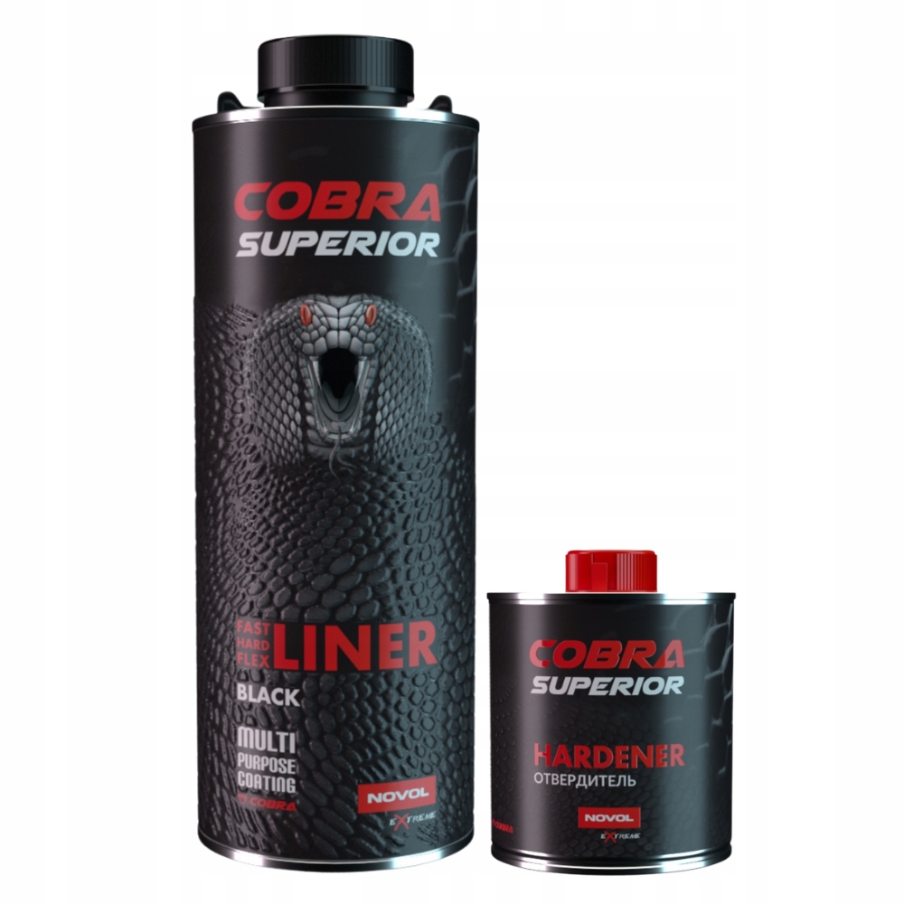 Novol Cobra Superior čierny 800 ml ochranný povlak z tužidla 2K