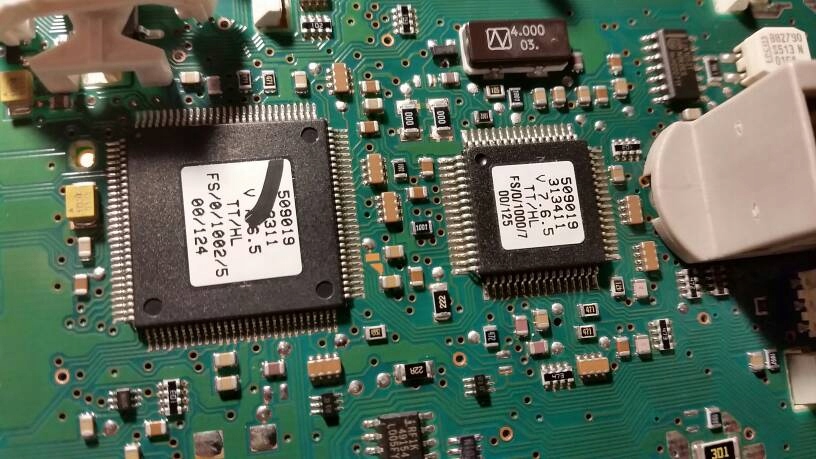 MC68HC908AZ60 2j74y opravný počítadlo Audi A3 A4 A6 Tt Jaeger Magneti Marelli