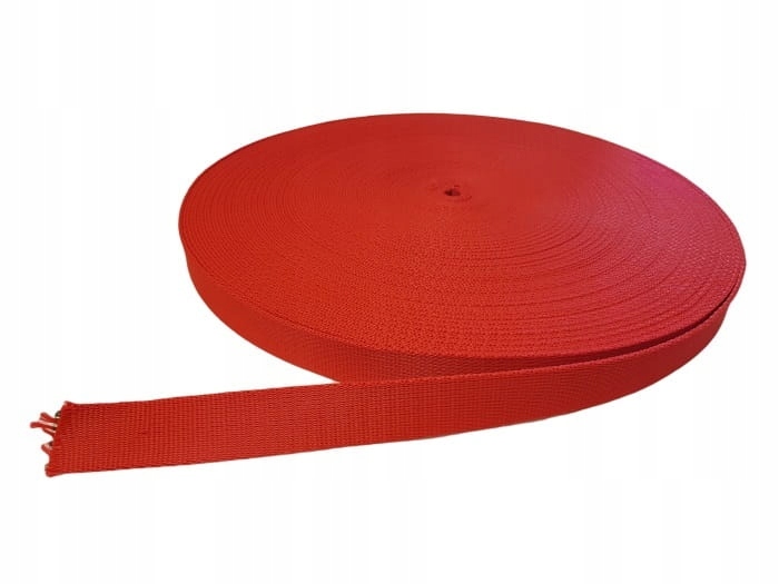 

Taśma Nośna Polipropylenowa 50mm/2mm 5mb czerwony