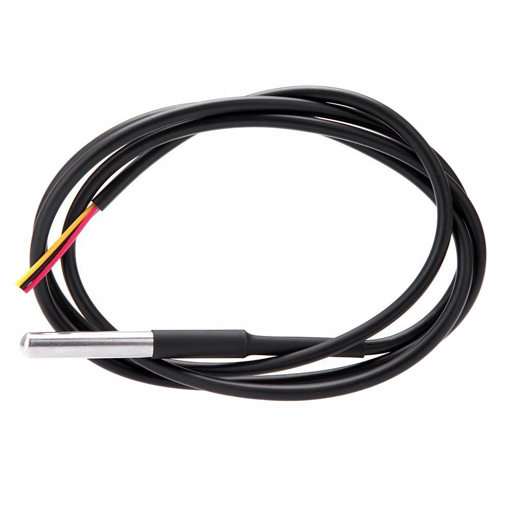 

028 Wodoodporny czujnik temperatury DS18B20 1m