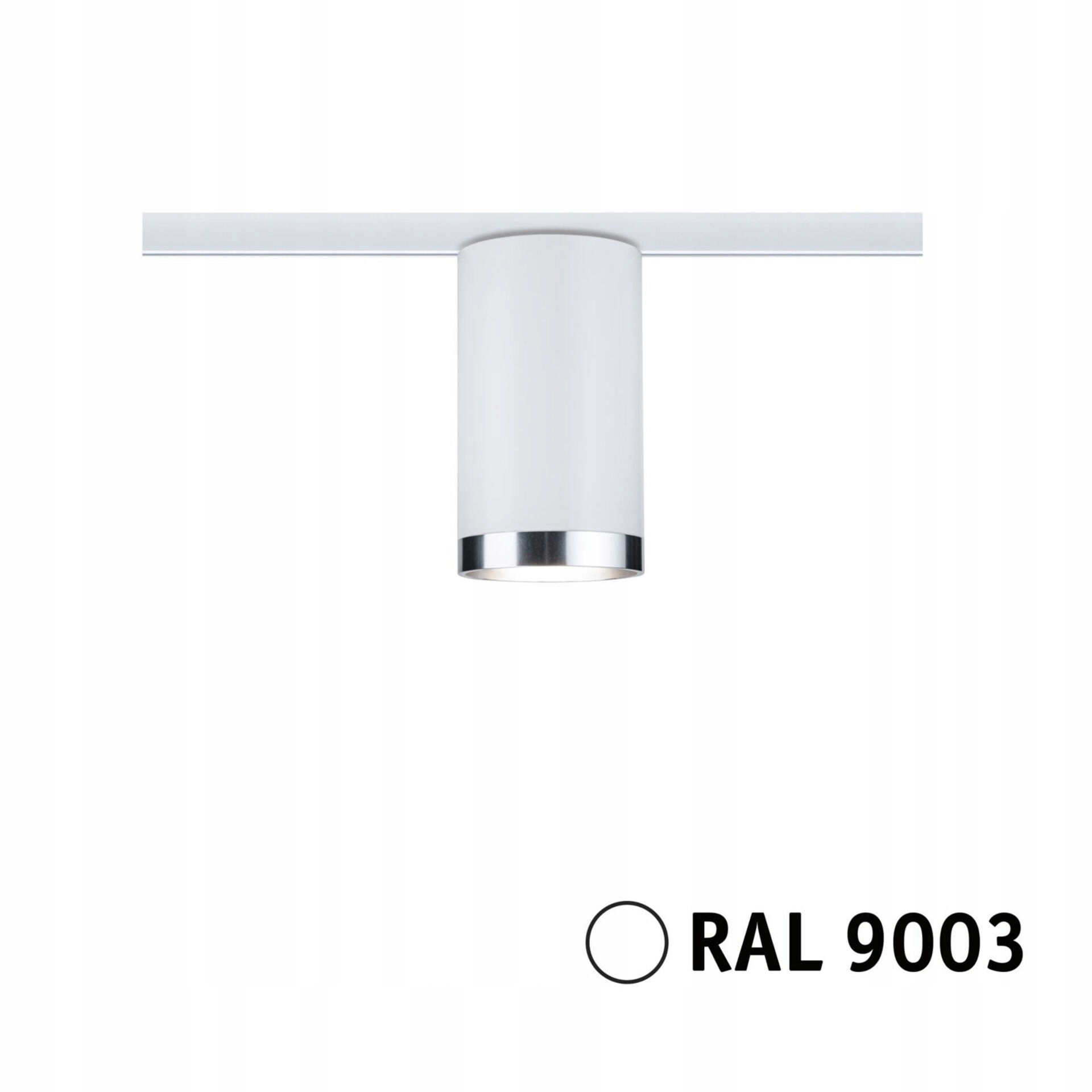 Paulmann URail Led lištový spot Tube GU10 10W 230V biela Ral 9003