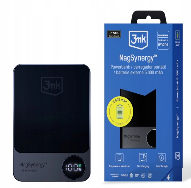 3MK Powerbank Magsynergy 5000mAh