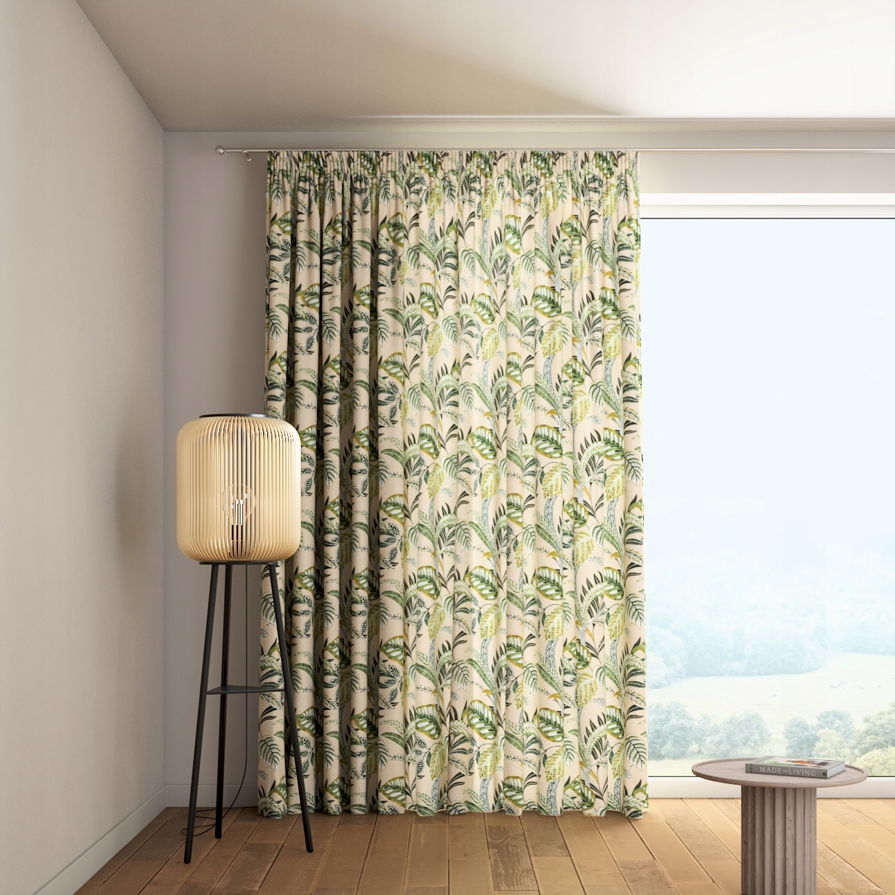 Dekoria Závěs na nařasovací pásce 1 ks 130x260 cm béžová