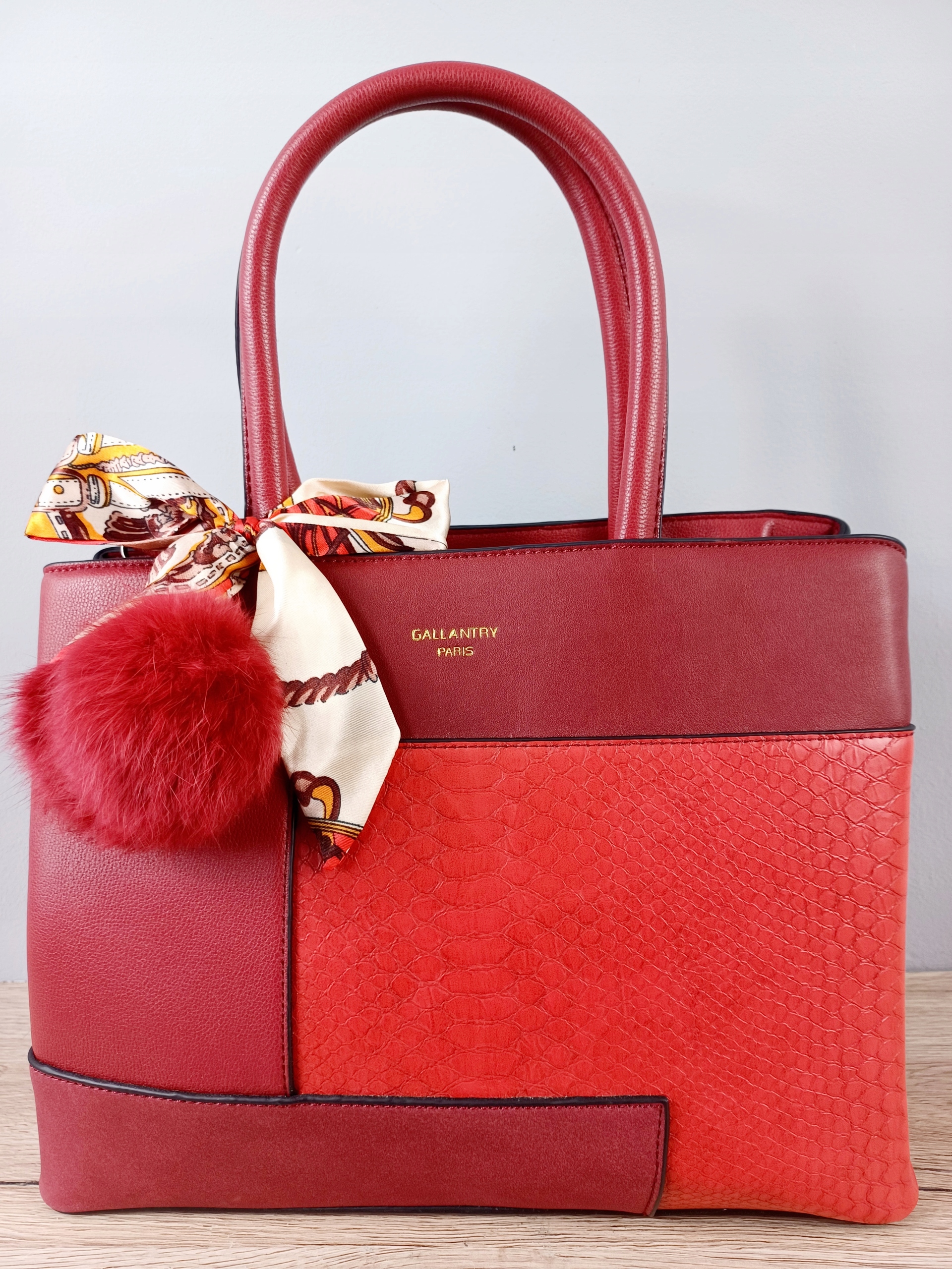 Torebka GALLANTRY CZERWONA torba kuferek CZERWONY Kod producenta R-1670