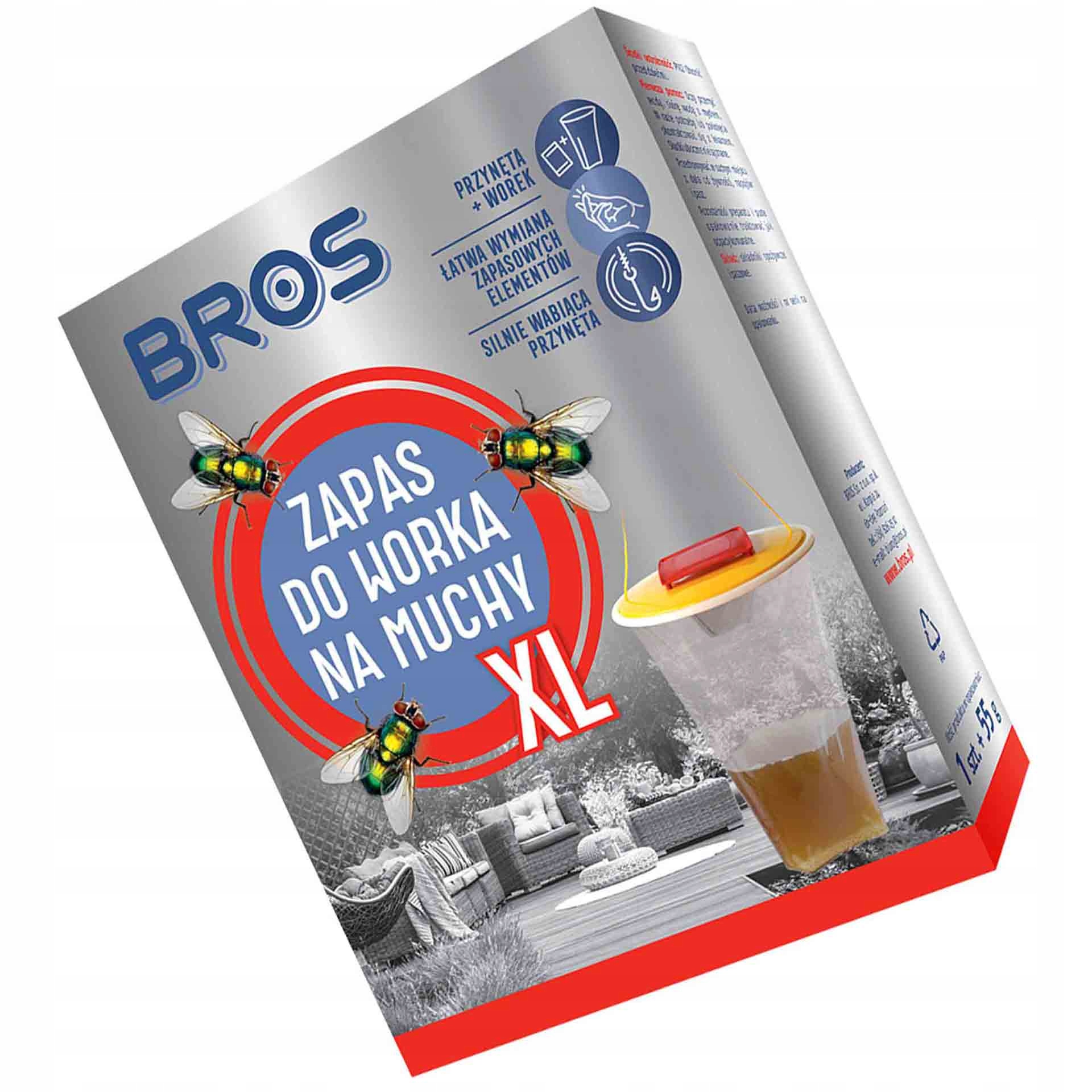 

Bros Zapas Do Worka Na Muchy XL