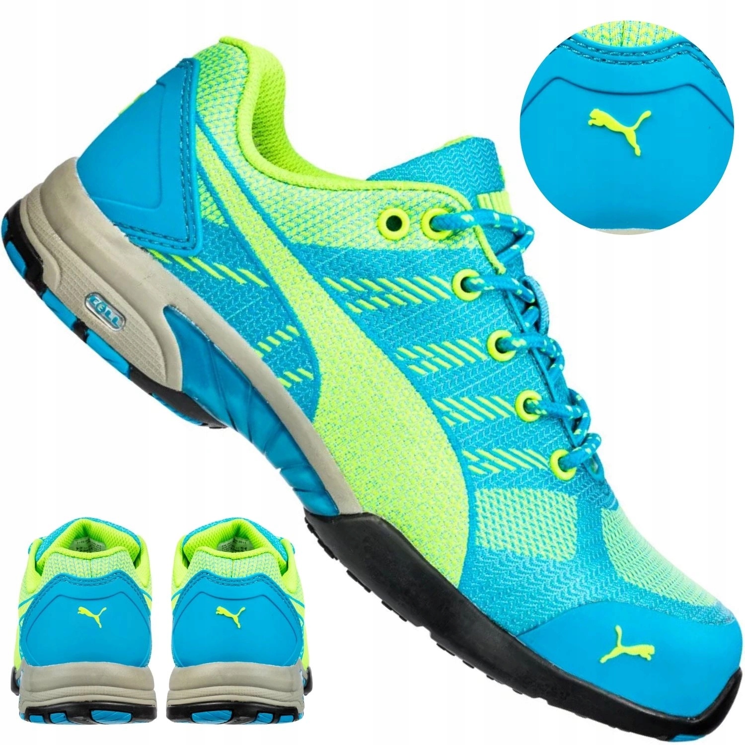 Buty robocze damskie Bhp S1P adidasy lekkie przewiewne Puma Celerity 40