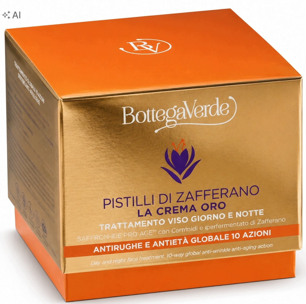 Bottega Verde Pistilli DI Zafferano Crema Oro Krem Do Twarzy Anti Age