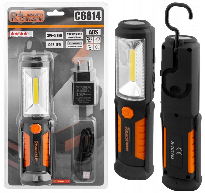 СВІТЛОДІОДНА ЛАМПА ДЛЯ МАЙСТЕРНІ 3W МАГНІТ 5LED