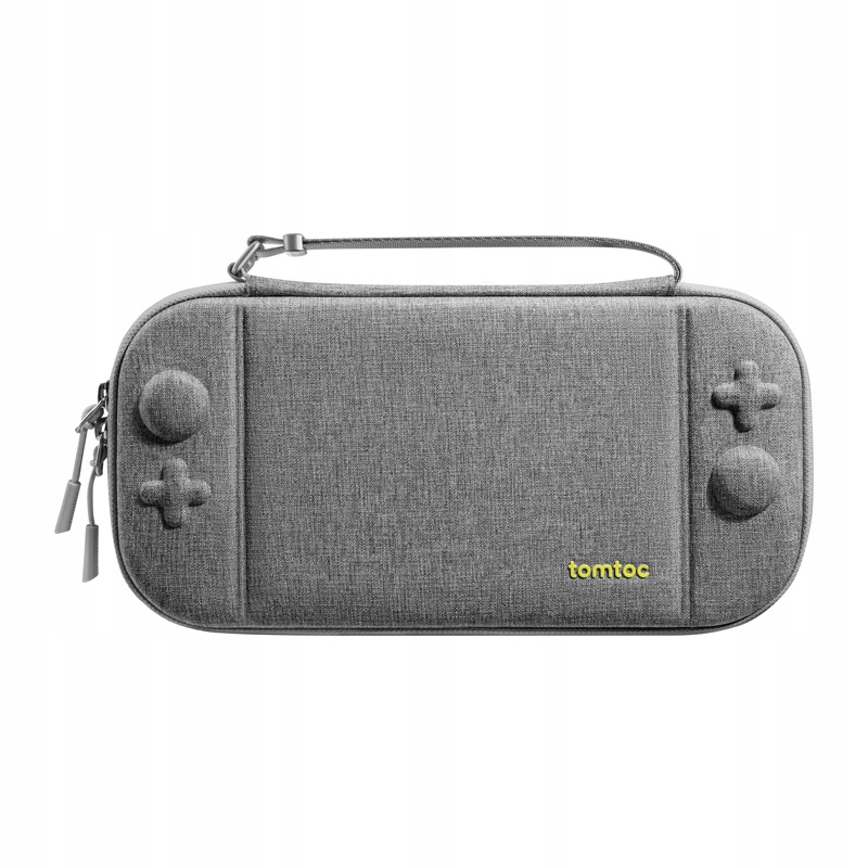 Tomtoc G05 Etui Ochronne dla Nintendo Switch 2 Szare 12 Slotów na Kartridże