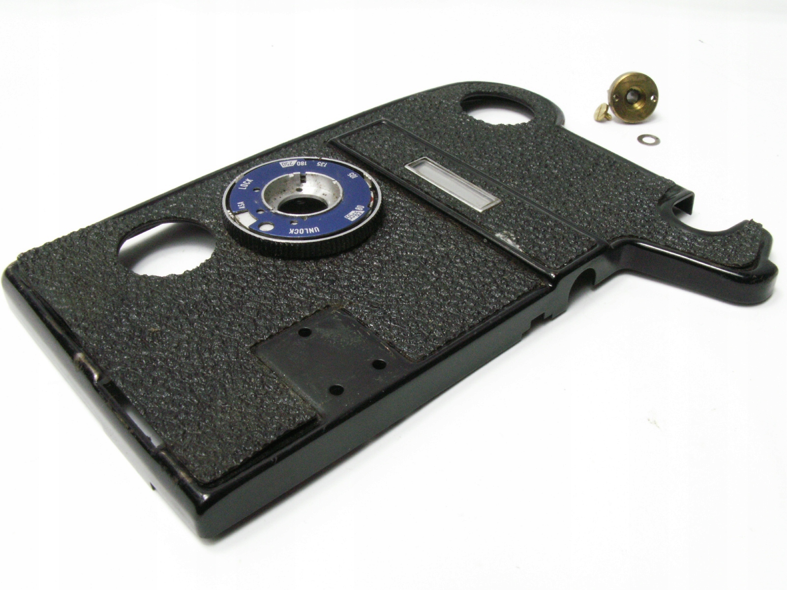 MAMIYA C330: lewa pokrywa, okleina, skala UNIKAT! Kod producenta brak