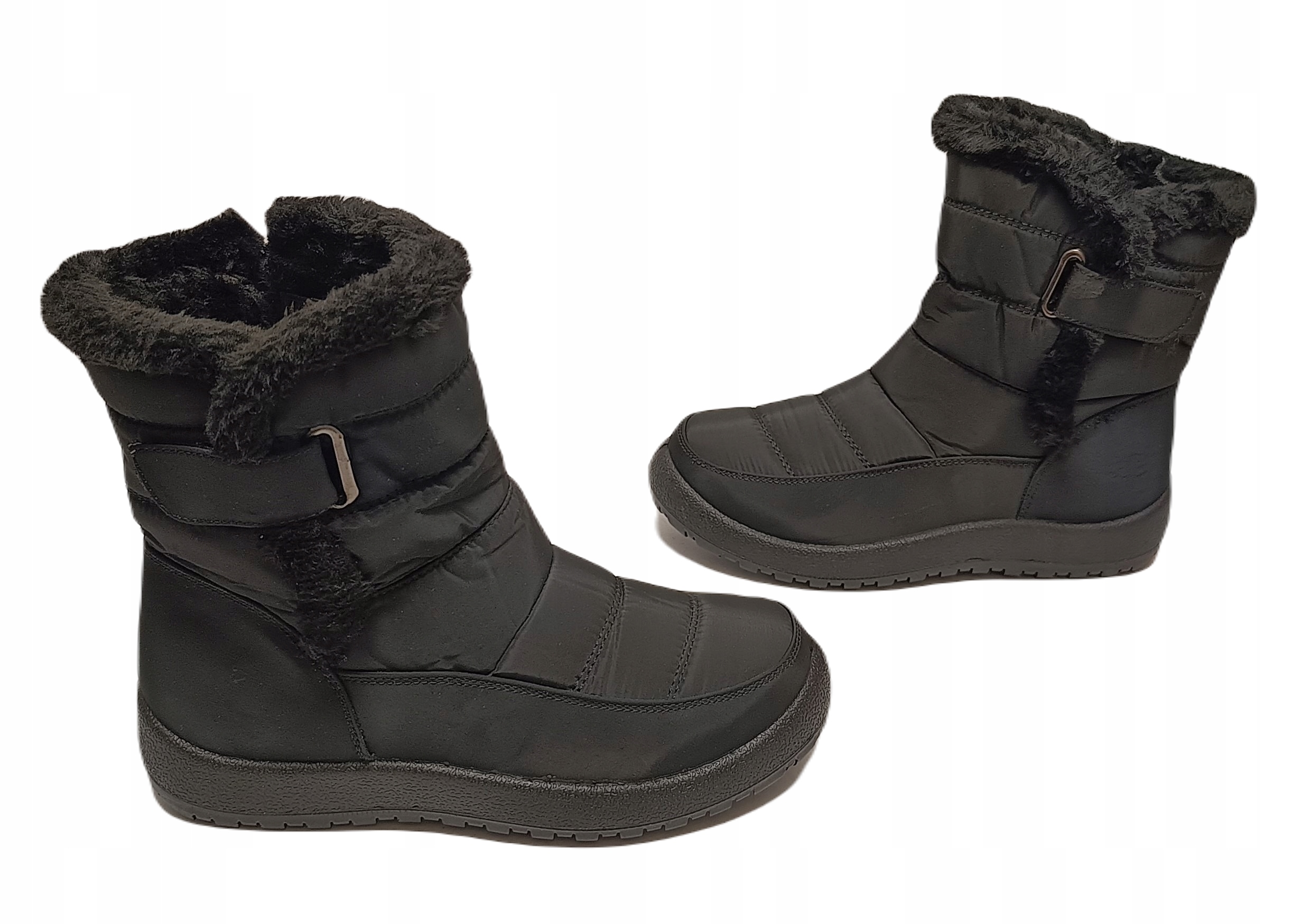 Pohodlné kotníkové boty a zateplené sněhule Filo Donna Mct Z24-50 Blk Černé r37