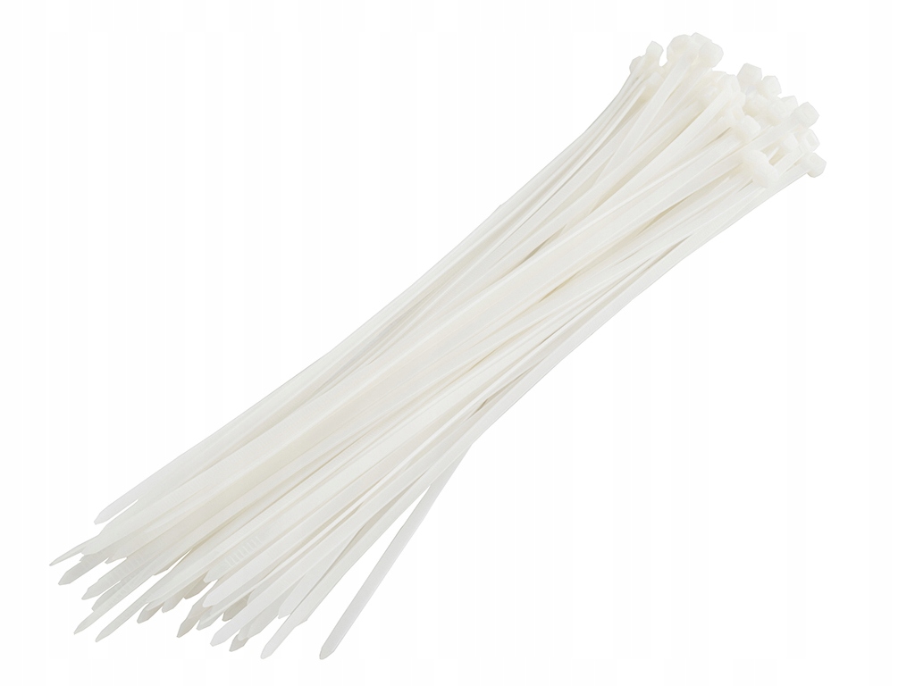 

Verkatto Opaski zaciskowe białe 2,5x100mm 100szt.