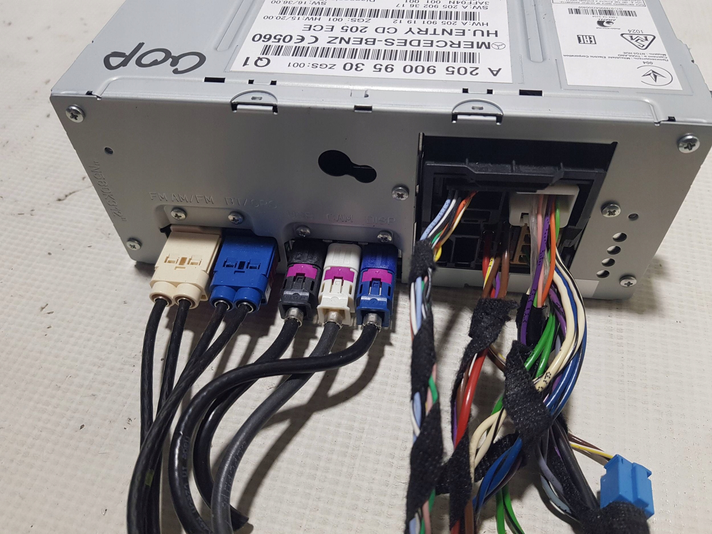 MERCEDES W205 RADIO Navigation A2059009530