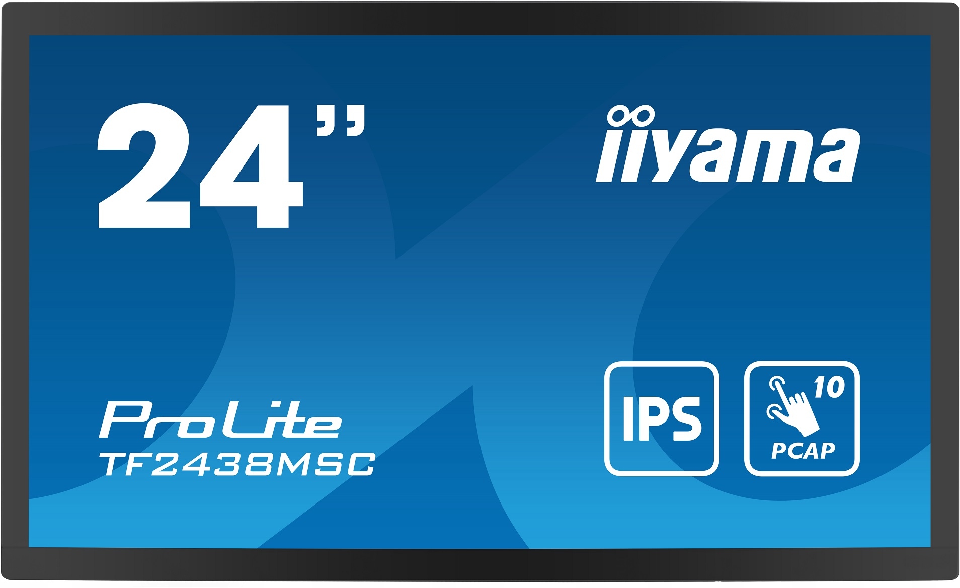 24" iiyama TF2438MSC-B1: Pcap, Ips, Fhd, Hdmi, Dp