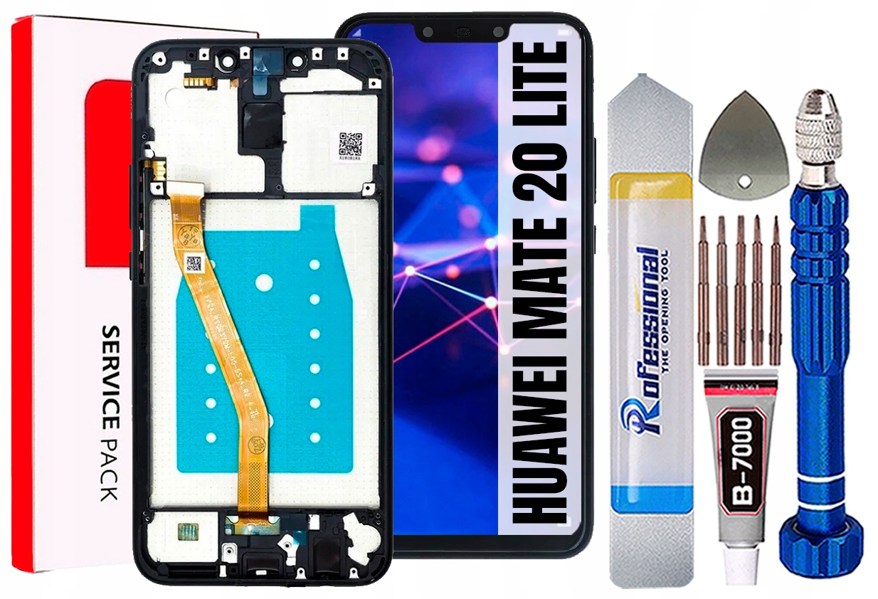 Displej Pro Huawei Mate 20 Lite Originál LCD Displej Rámeček