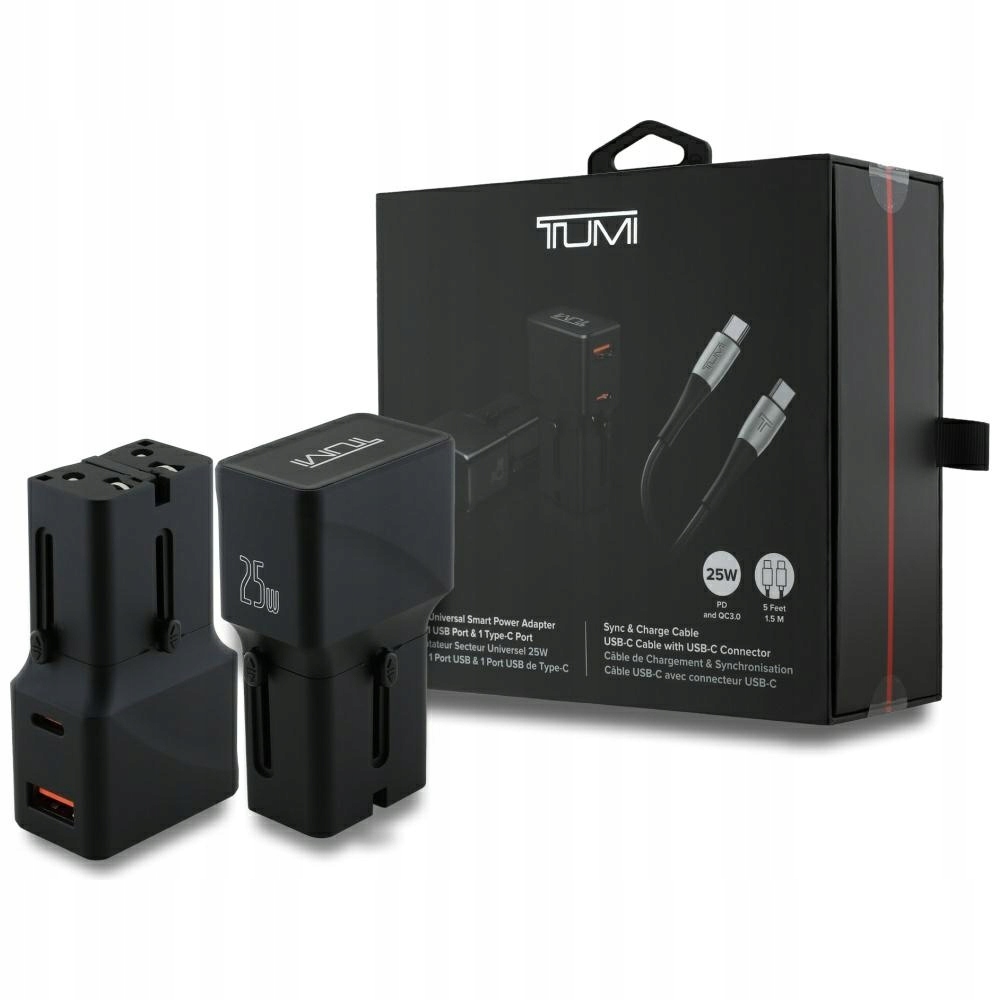 Síťová nabíječka Travel Adapter 25W Usb-c Usb-a Kabel Usb-c/usb-c