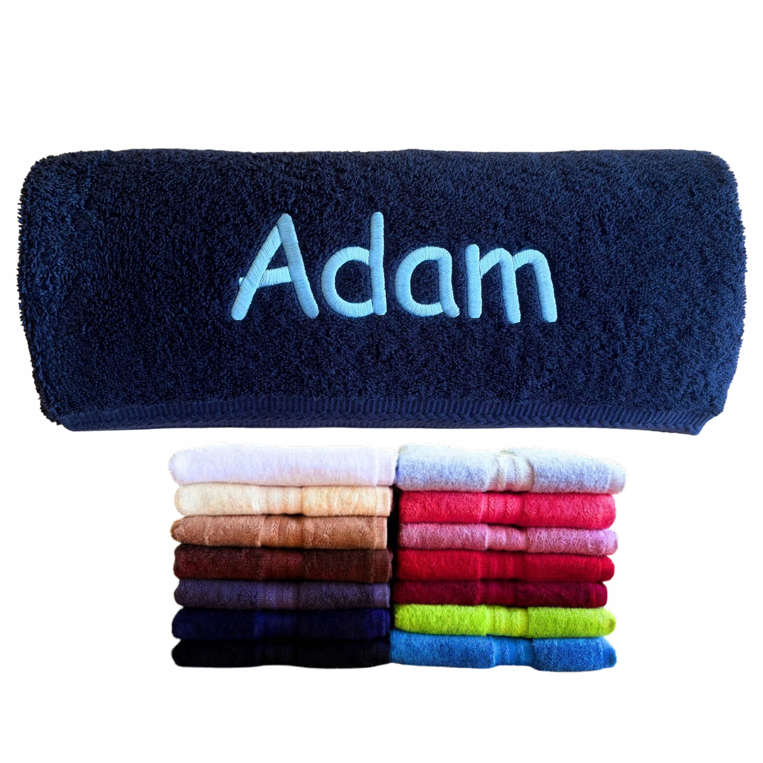 Dárek Pro Adama K Narozeninám, Svátku, Ručník Se Jménem Adam, Výšivka