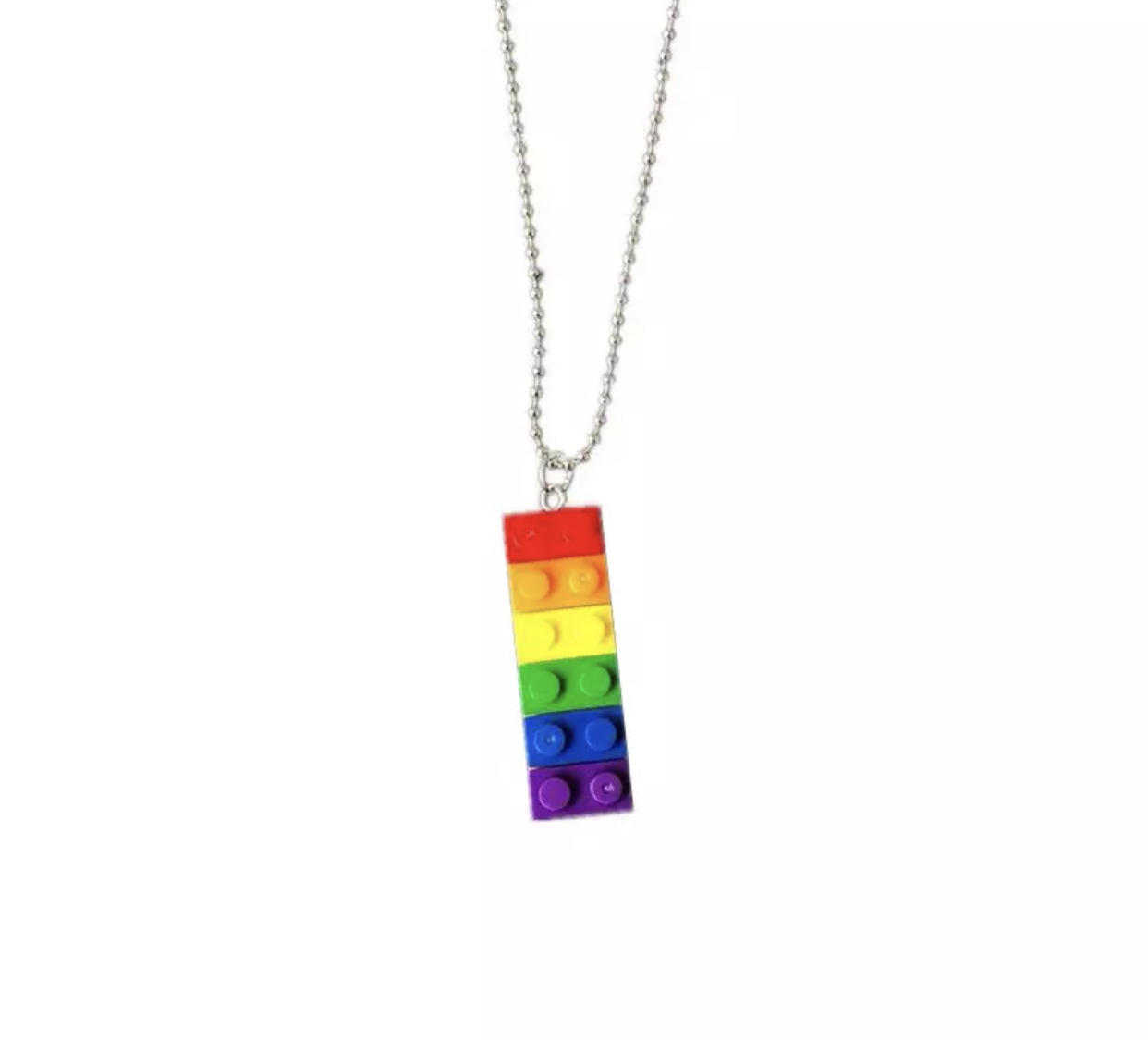 

Łańcuszek Z Zawieszką Lego Klocki Naszyjnik Klocek