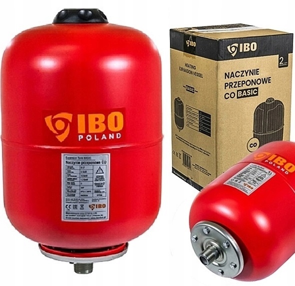 Naczynie Naczynko Przeponowe Wzbiorcze Zbiornik Do Instalacji C.o 24L Basic