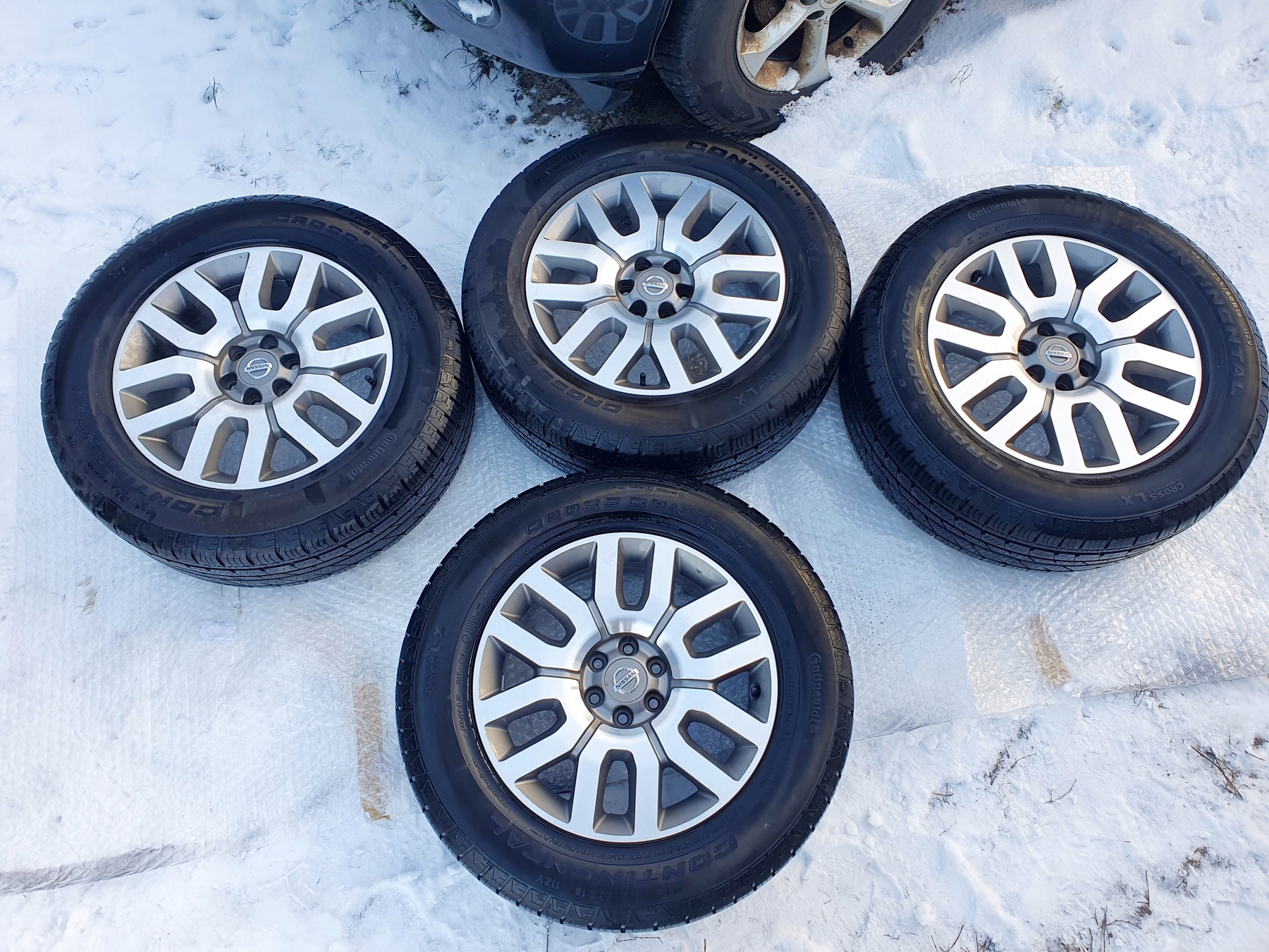 NISSAN NAVARA PATHFINDER D40 D23 Np300 255/60 R18 M+S ЗИМНИЕ