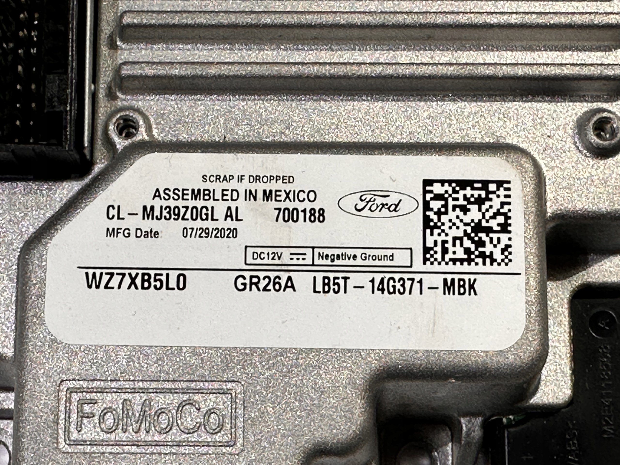 module radia control unit SYNC komunikacji navigation devices Ford Explorer 2020+