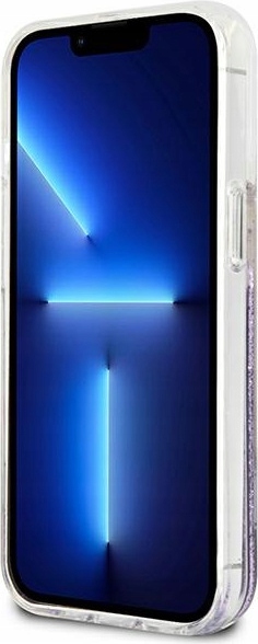 GUESS GLITTER DO IPHONE 13 MINI ETUI CASE COVER Kolor fioletowy