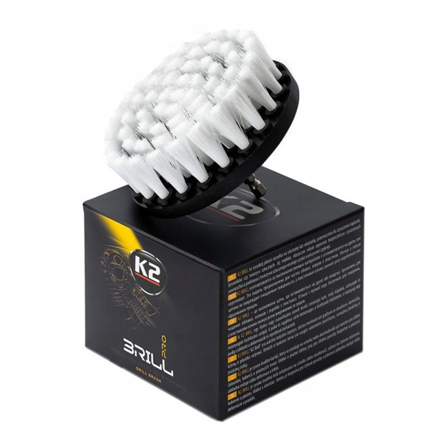 

K2 Brill Miękka szczotka do tapicerki na wkrętarkę