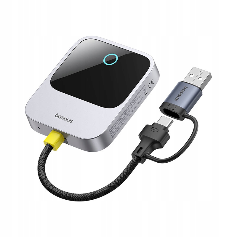 Baseus Bezdrôtový Adaptér Pre Apple Carplay Pre Iphone Ios Usb-c Usb Mini