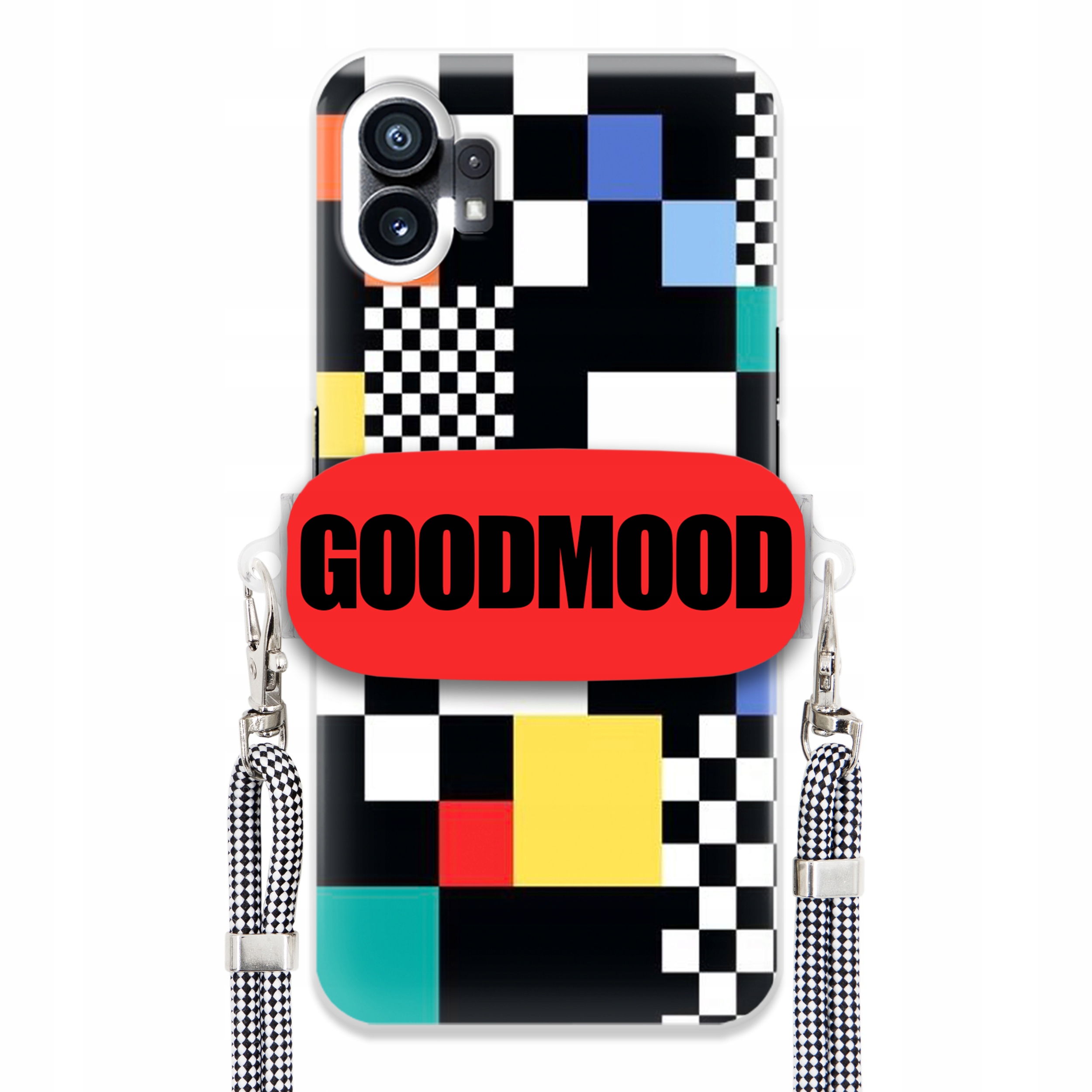 Pouzdro Pro Nothing Phone 1 Case Držák Vodítka Zebra Telefonu Pixelart MIX Vzorů