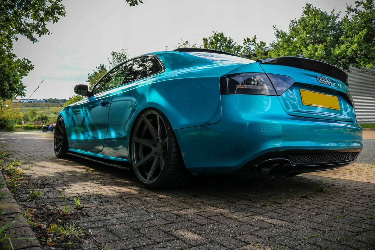 SPOILER NA KLAPE AUDI A5 2007-2016 COUPE SPOILER DUCTAIL NOWOŚĆ PODKŁAD Stan opakowania oryginalne