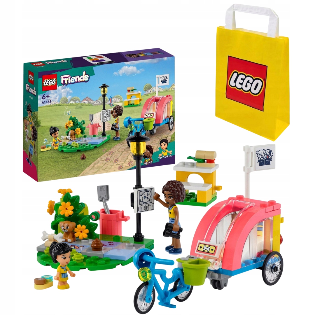 LEGO FRIENDS 41738 ROWER DO RATOWANIA PSÓW, LEGO