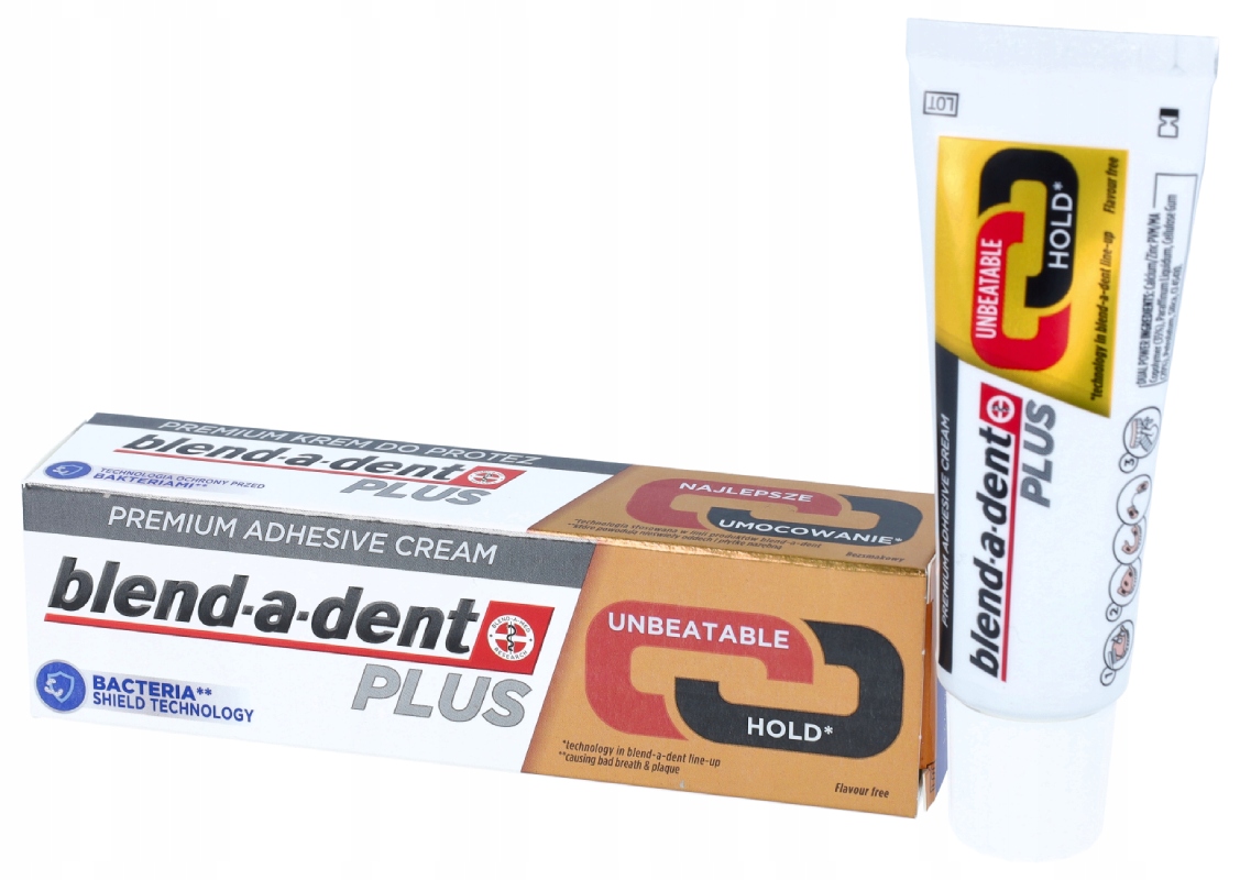 

Blend-a-dent klej do protez w kremie mocny 40 g