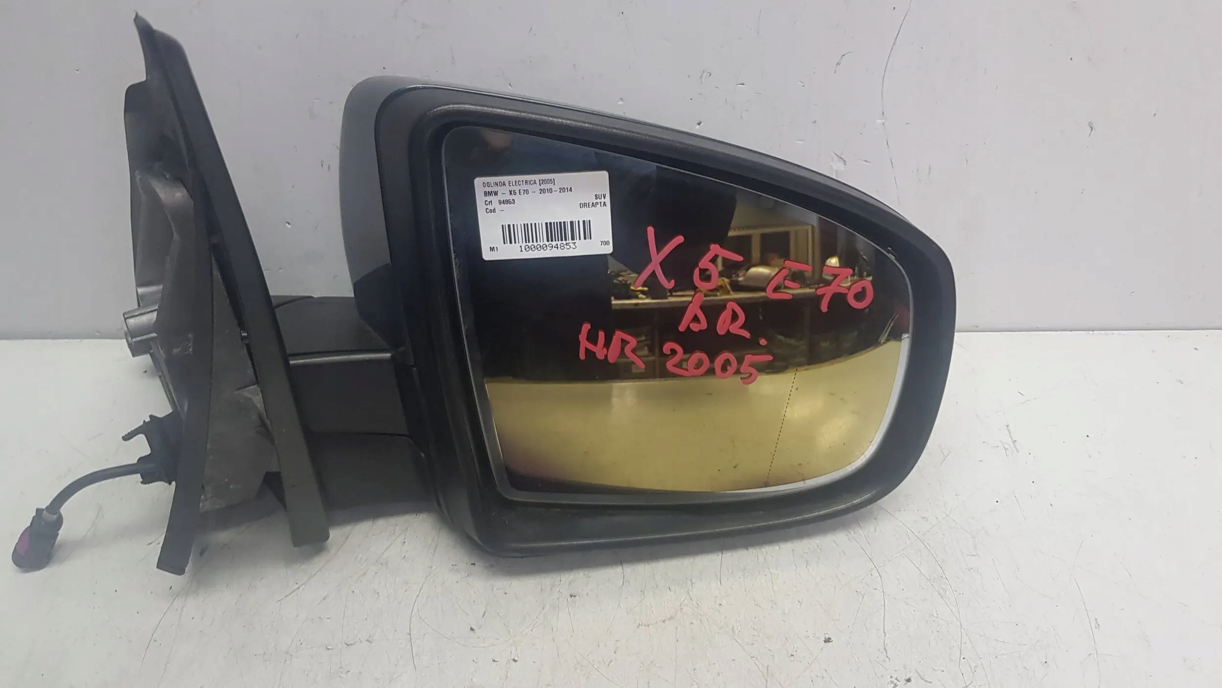 spiegel rechts BMW X5 E70 06- 3PIN
