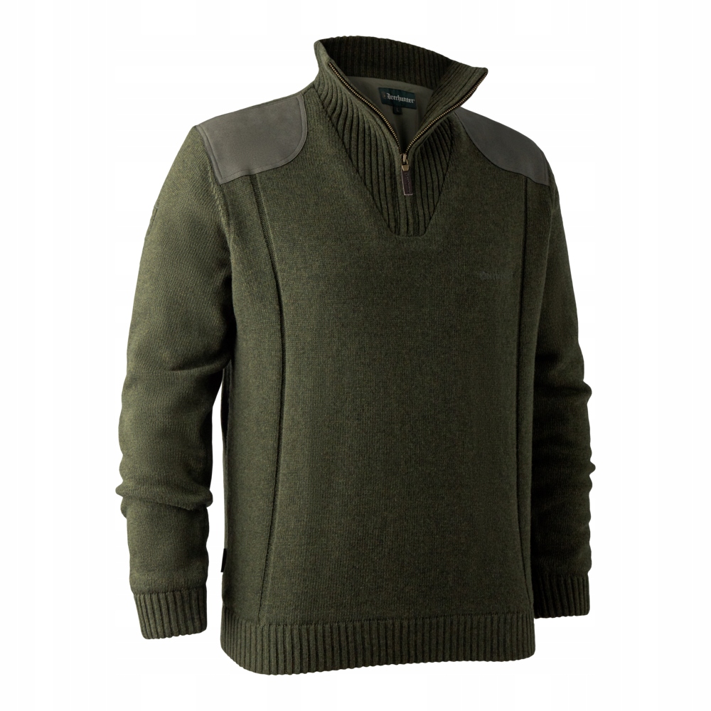 Deerhunter Lovecký svetr Carlisle 8370-356 Green Melange Velikost XXL