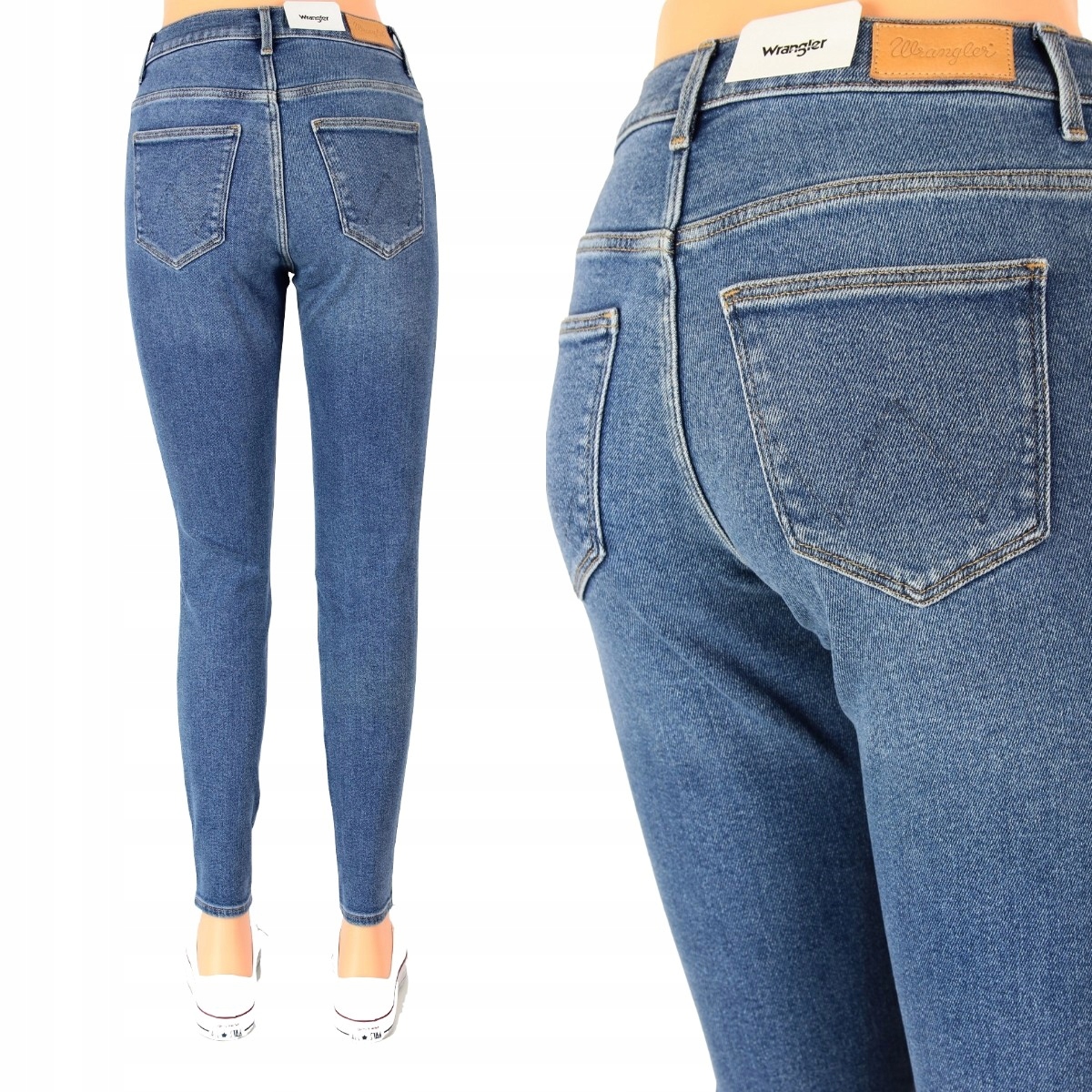 

Wrangler Skinny Jeansy Hight Rise W28 L34