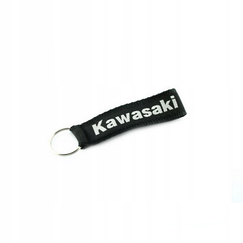 

Kawasaki brelok zawieszka haft czarna do kluczy