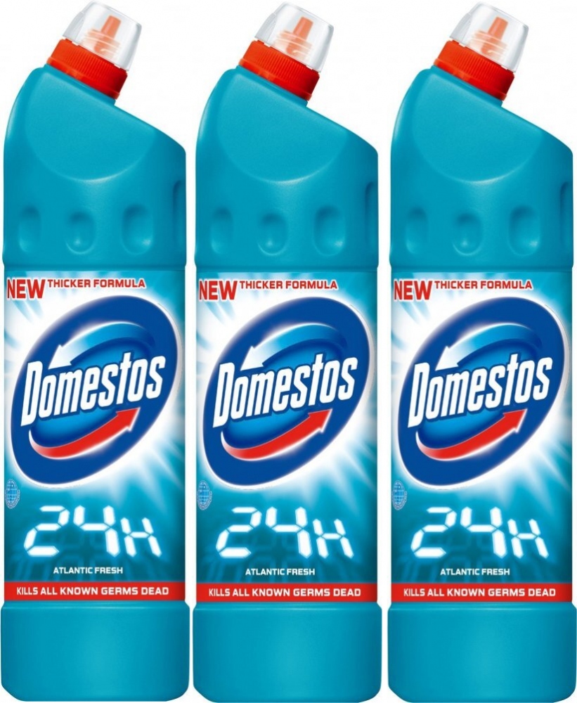 

Płyn do czyszczen toalet Domestos morski 750ml x 3