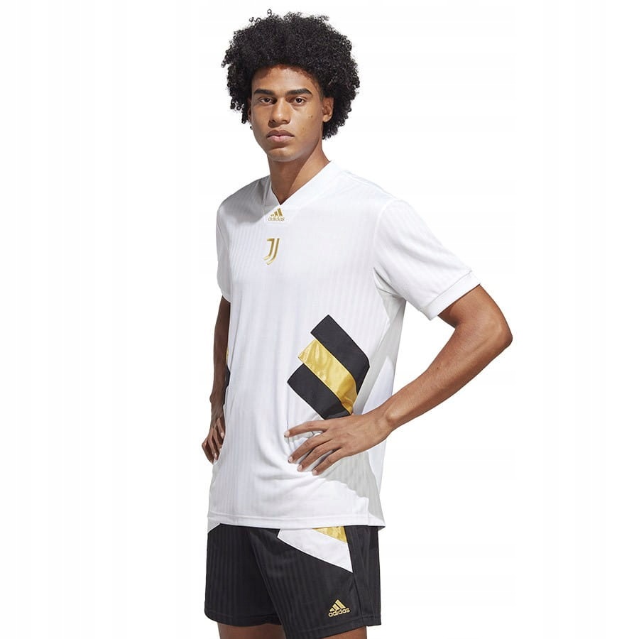 Koszulka adidas Juventus Icon Jsy HS9807 Biały, M