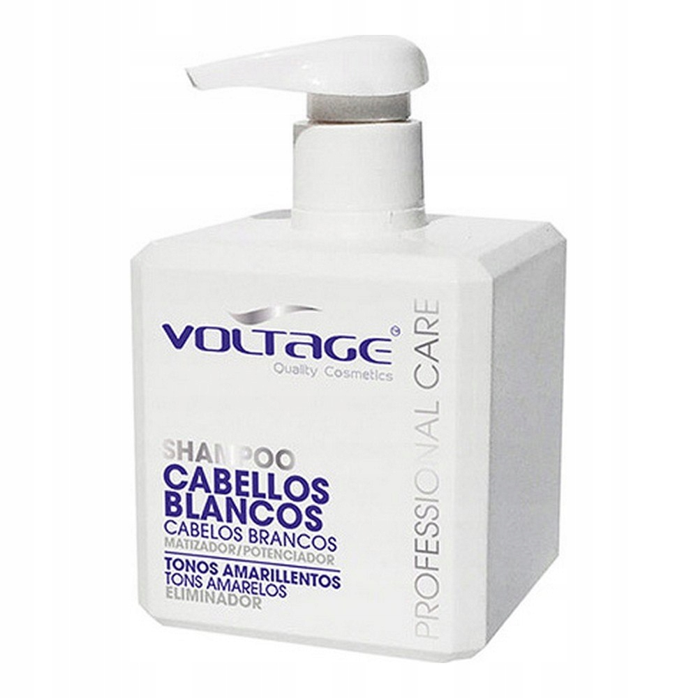 Šampon pro blond nebo šedivé vlasy Voltage Cabellos Blancos/grises (500 ml)